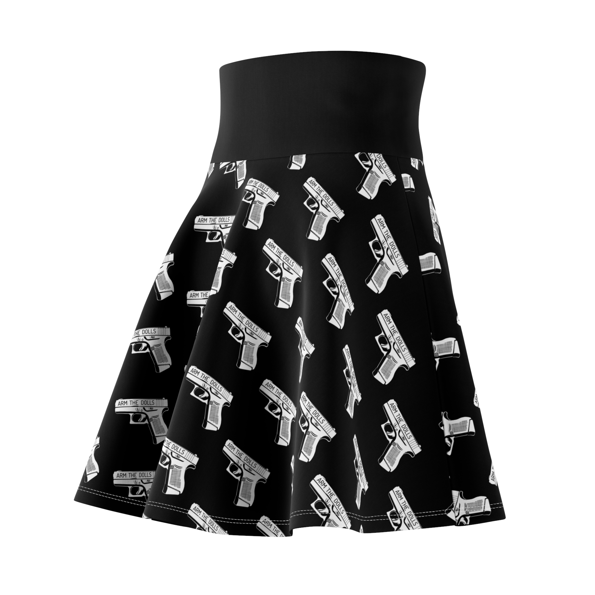 Arm the Dolls - Women's Skater Skirt - Image 4