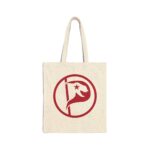Tote Bag — Red Vintage Flag Emblem Canvas Tote
